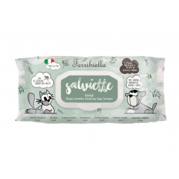 CANE/GATTO SALVIETTE 40PZ HERBAL