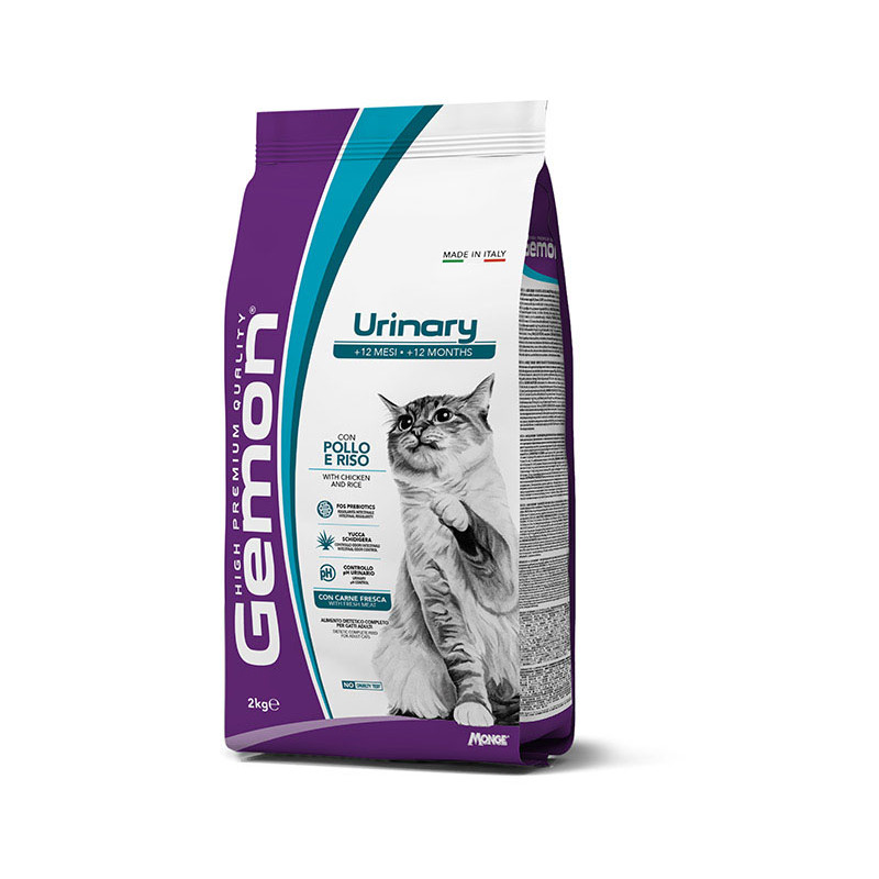 GATTO GEMON URINARY 2KG POLLO TACCHINO