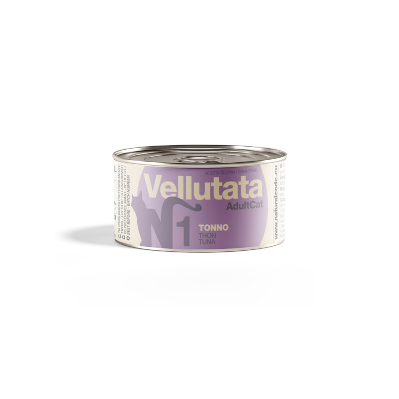 GATTO NATURAL CODE 85GR VELLUTATE 01 TONNO