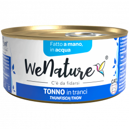 GATTO WENATURE 85GR ACQUA TONNO IN TRANCI