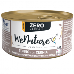 WENATURE GATTO JELLY TONNO E CERNIA 85GR - ZERO CEREALI