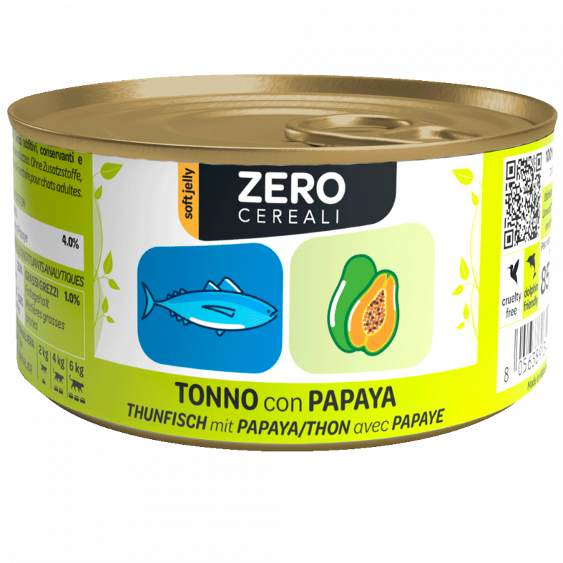 WENATURE GATTO JELLY TONNO E PAPAYA 85GR - ZERO CEREALI