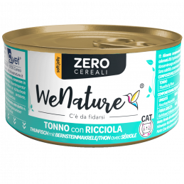 WENATURE GATTO JELLY TONNO E RICCIOLA 85GR - ZERO CEREALI