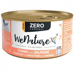 WENATURE GATTO JELLY TONNO E SALMONE 85GR - ZERO CEREALI