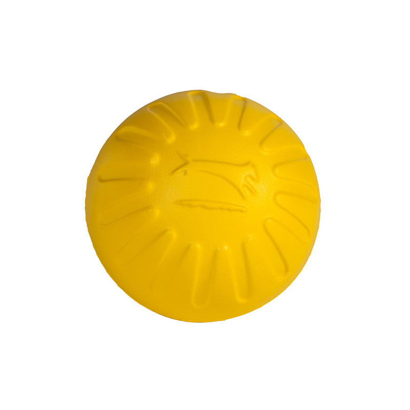 GIOCO CANE FANT.FOAM BALL Ø6,5CM M GIALLO