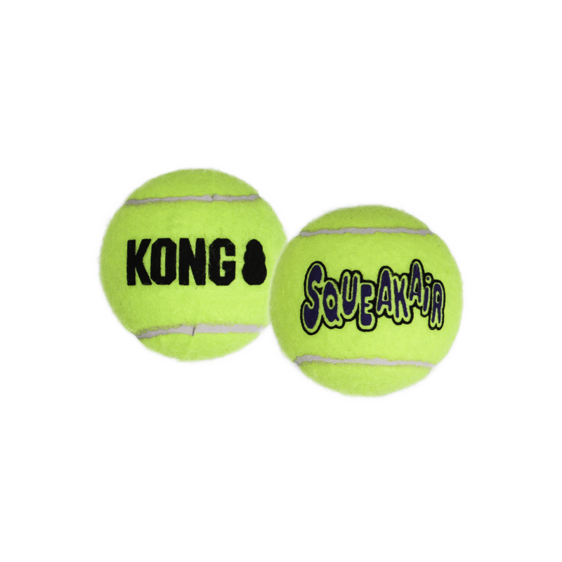 GIOCO CANE KONG AIR SQUEAKAIR TENNIS BALL