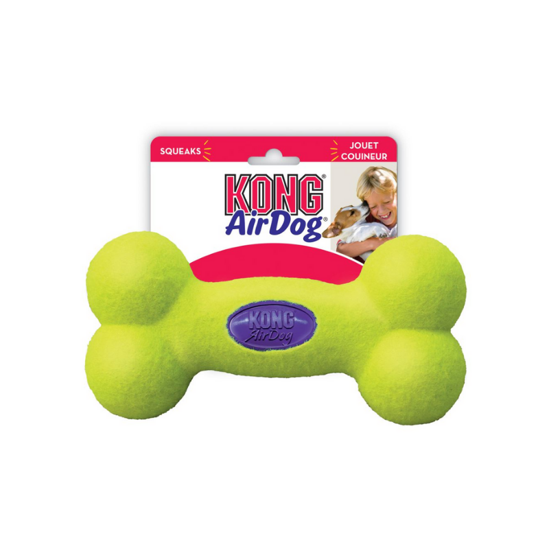 GIOCO CANE KONG AIR SQUEAKER BONE M 630.0640.005