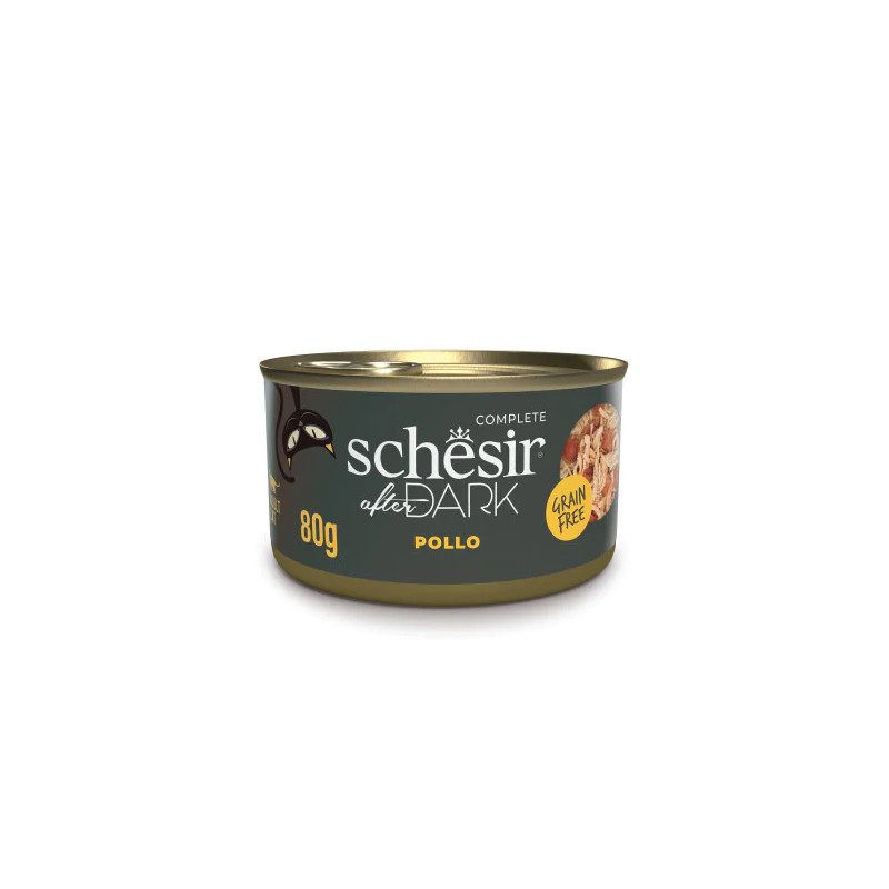 GATTO SCHESIR DARK 80GR BRODO FILETTI DI POLLO