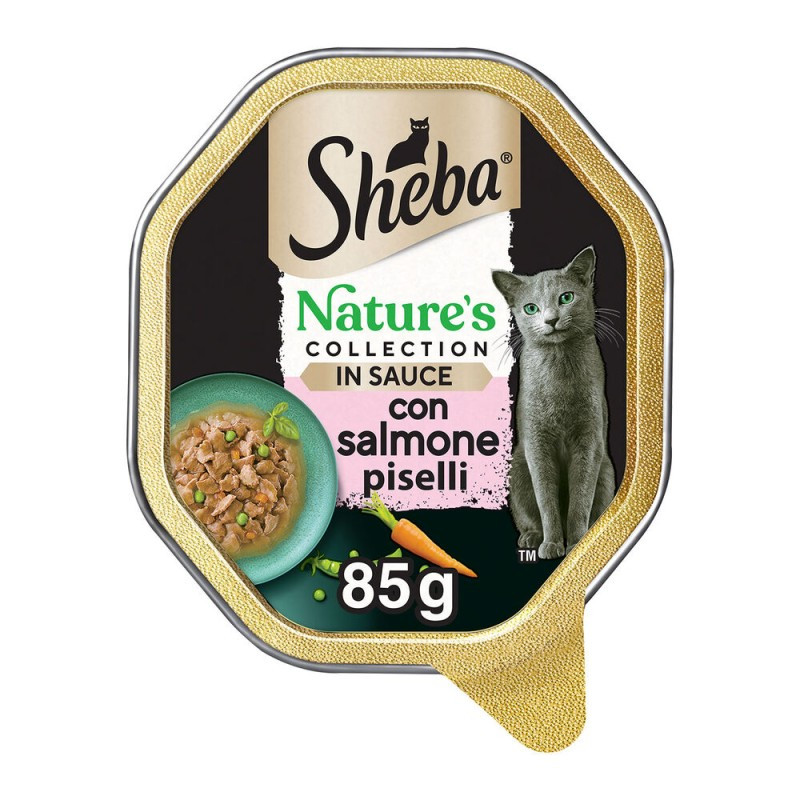 GATTO SHEBA 85GR NATURES COLLETION SALSA SALMONE PISELLI