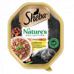 GATTO SHEBA 85GR NATURES COLLECTION SALSA POLLO PEPERONE