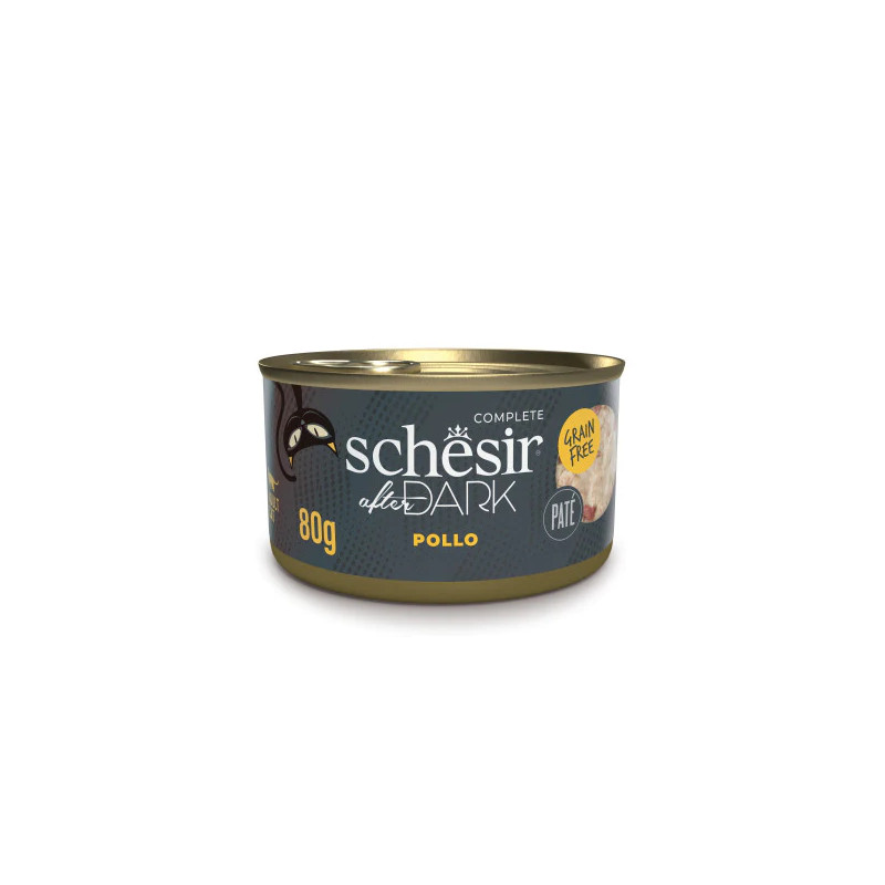 GATTO SCHESIR DARK 80GR PATÈ POLLO