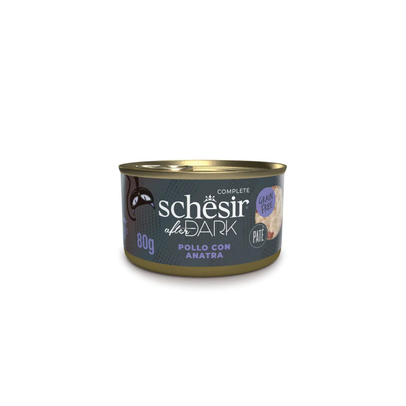 GATTO SCHESIR DARK 80GR PATÈ POLLO ANATRA