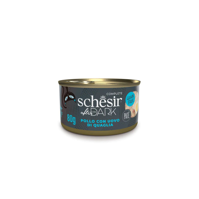 GATTO SCHESIR DARK 80GR PATÈ POLLO UOVA