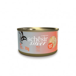 GATTO SCHESIR SILVER 70GR FILETTI BRODO POLLO