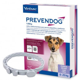 ANTIPARASS.PREVENDOG 1 COLLARE 0-25KG 60CM