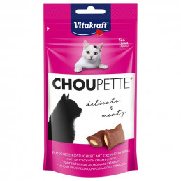 GATTO SNACK VITAKRAFT CHOUPETTE FORMAGGIO 40GR