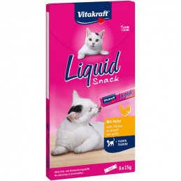 GATTO SNACK VITAKRAFT LIQUID 90GR TAURINA