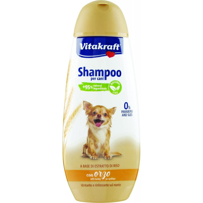 SHAMPOO NATURALE CON ORZO  IDRATANTE E RINFORZANT