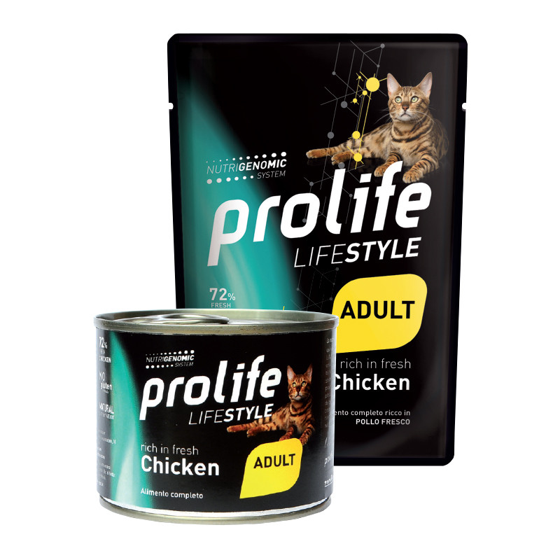 GATTO PROLIFE ADULT LIFESTYLE POLLO 85G BUSTA