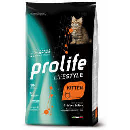 GATTO PROLIFE KITTEN LIFESTYLE POLLO RISO 400G