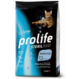 GATTO PROLIFE STERILISED SENS PESCE BIANCO PATATE 1,5KG