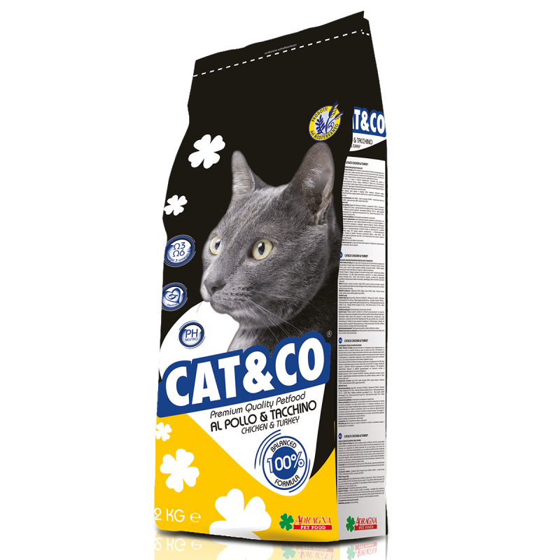 CAT&CO PREMIUM 20KG POLLO E TACCHINO