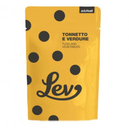 GATTO LEV 60GR BUSTA TONNETTO E VERDURE