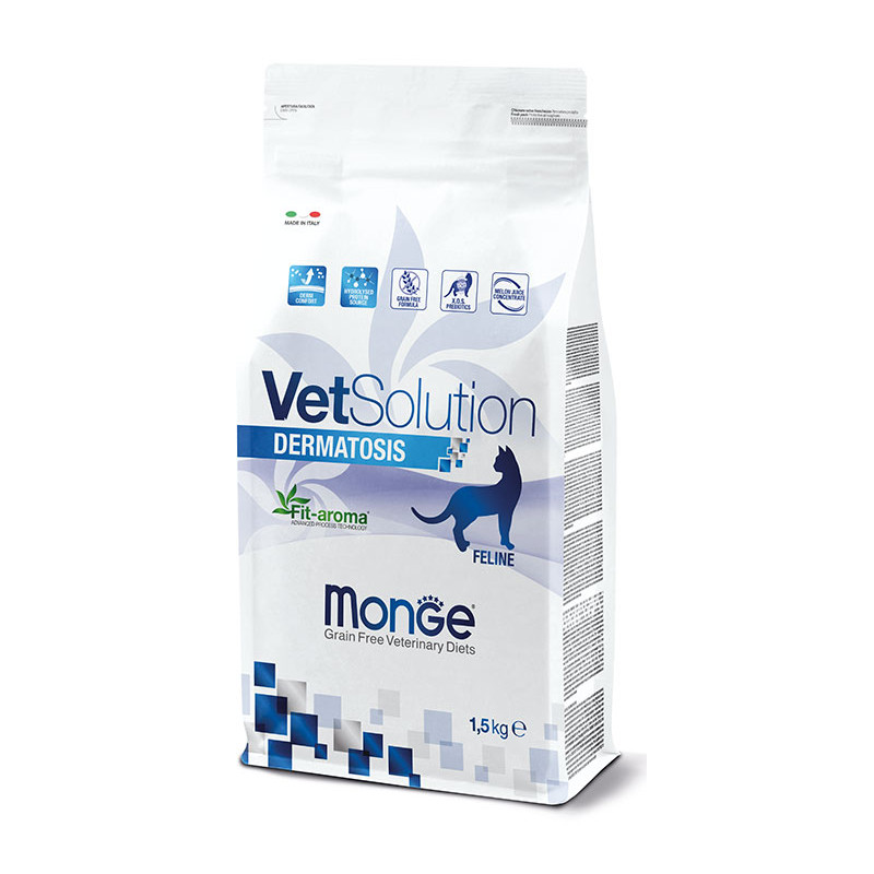 GATTO MONGE VETSOLUTION DERMATOSIS 400GR