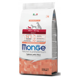 CANE MONGE ADULT 7.5KG MINI SALMONE