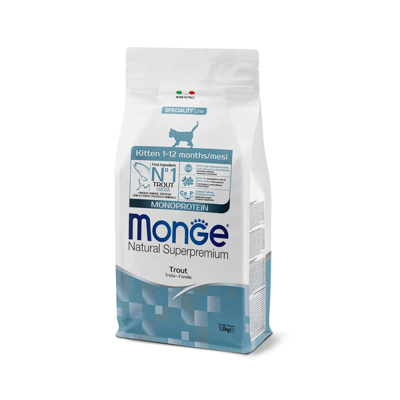 GATTO MONGE KITTEN 400GR TROTA