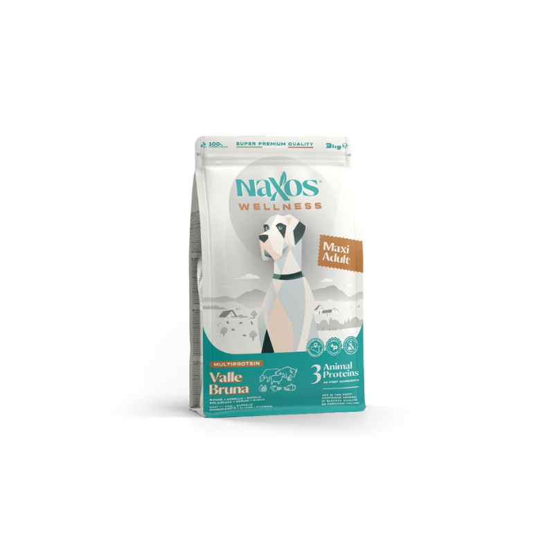 CANE NAXOS ADULT WELLNES 12KG MAXI VALLE BRUNA