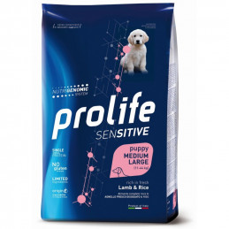 CANE PROLIFE SENSITIVE PUPPY MED/LARGE AGNELLO E RISO 2,5KG