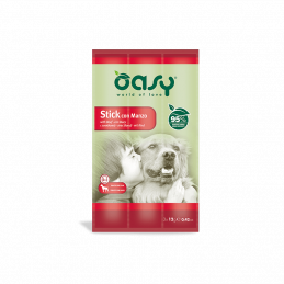 CANE SNACK STICK OASY 3X12GR MANZO