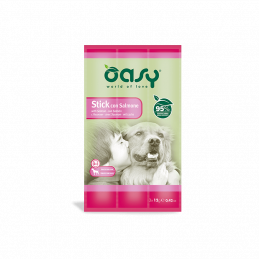 CANE SNACK STICK OASY 3X12GR SALMONE