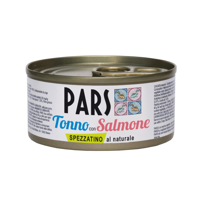 CANE/GATTO PARS 70GR SPEZZATINO TONNO CON SALMONE