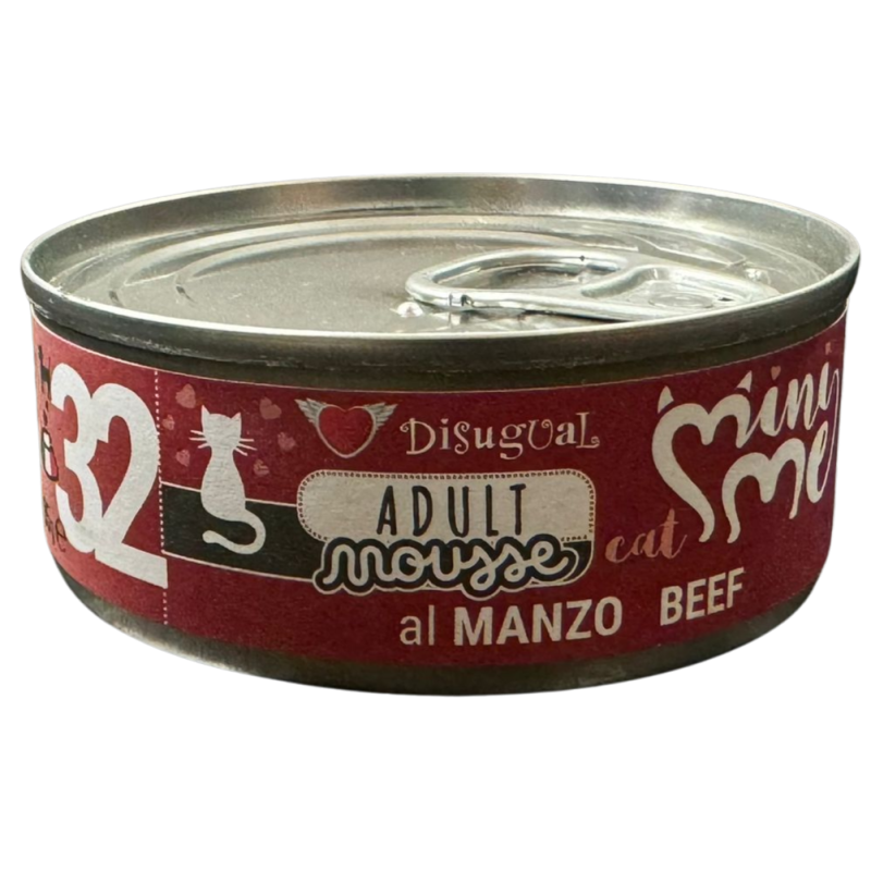 GATTO DISUGUAL MINIME MOUSSE 85GR ADULT MANZO