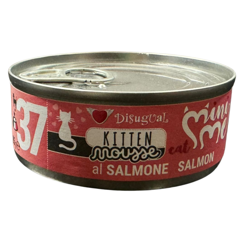 GATTO DISUGUAL MINIME MOUSSE 85GR KITTEN SALMONE