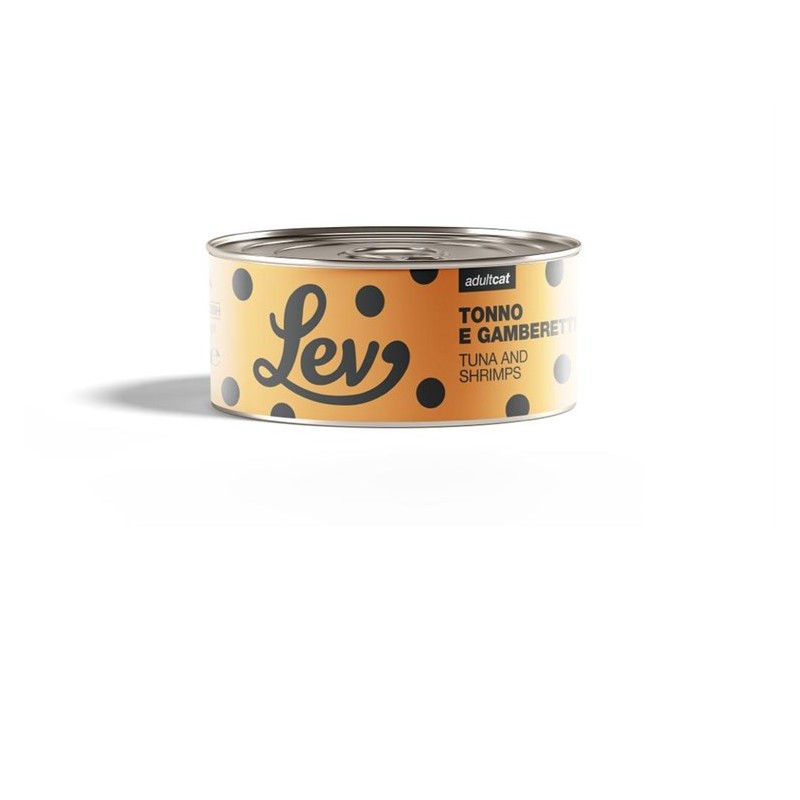 GATTO LEV 140GR TONNO GAMBERETTI