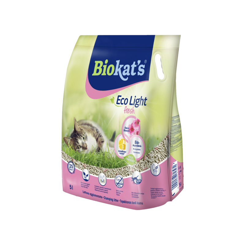 LETTIERA BIOKAT'S ECO LIGHT 5LT FRESH CHERRY