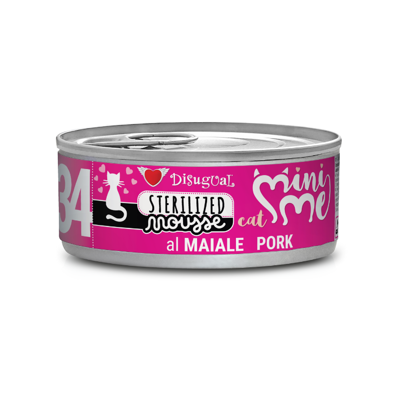 GATTO DISUGUAL MINIME MOUSSE 85GR STERILIZED MAIALE