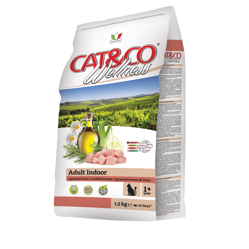 CAT&CO WELLNESS INDOOR 400GR AGNELLO PATATE