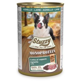 DOG STUZZY MONOPROTEICO 400GR AGNELLO LATTINA