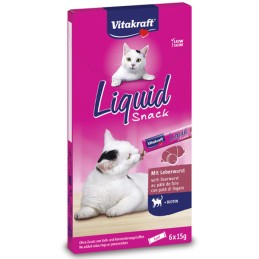 CAT SNACK VITAKRAFT LIQUID 90GR FEGATO