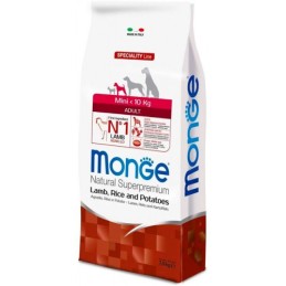 CANE MONGE ADULT 7.5KG MINI AGNELLO RISO PATATE