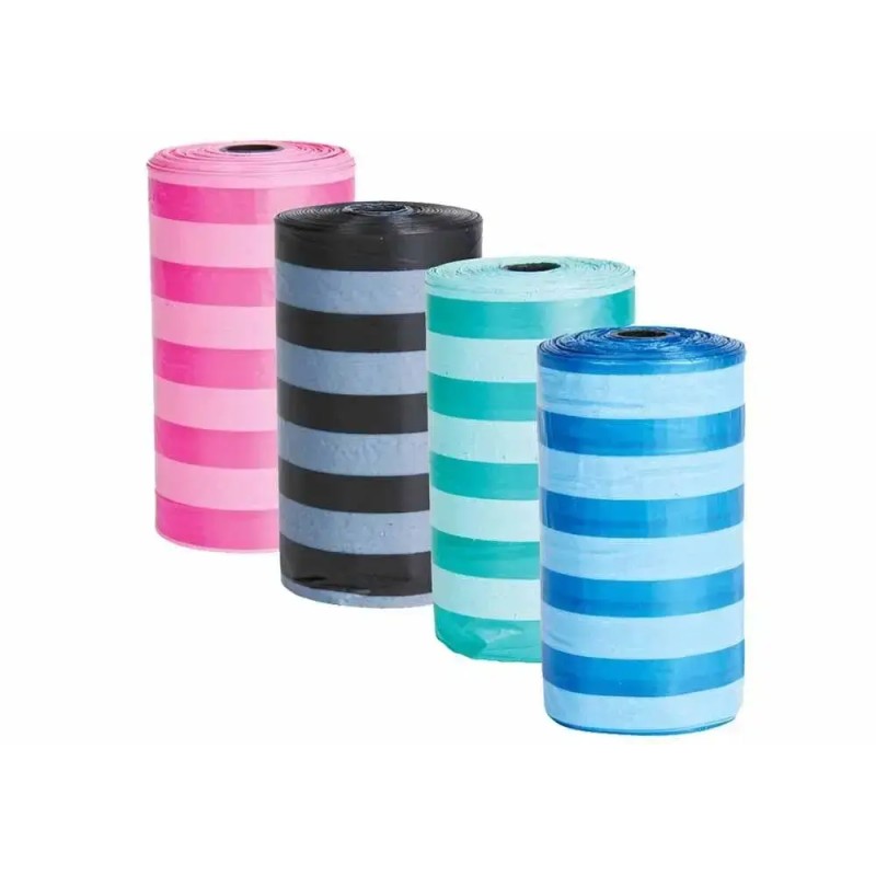 SACCHETTI IGIENICI FLOCKY 8X20 PZ. MULTICOLOR