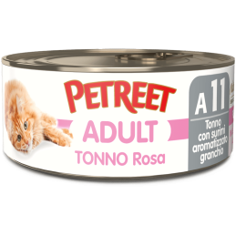 GATTO PETREET GRAN RISPARMIO 6X70GR TONNO SURIMI GRANCHIO