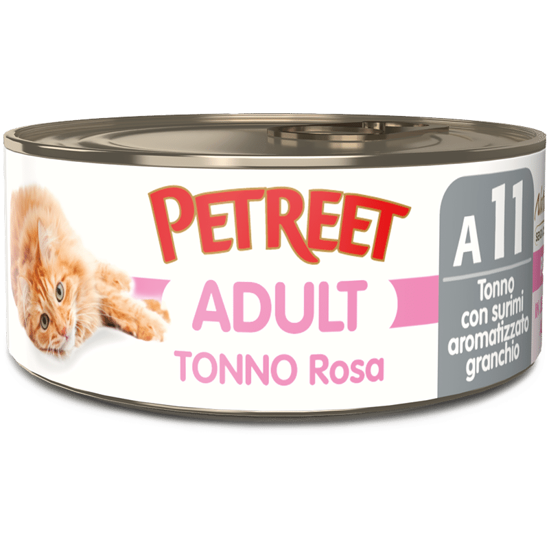 GATTO PETREET GRAN RISPARMIO 6X70GR TONNO SURIMI GRANCHIO