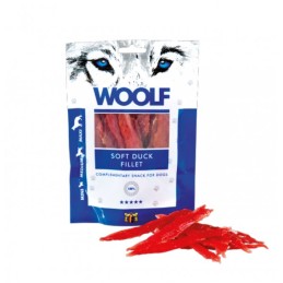 CANE  SNACK WOOLF 100GR FILETTO DI ANATRA ESSICCATA