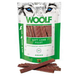 CANE SNACK WOOLF 100GR FILETTO DI AGNELLO