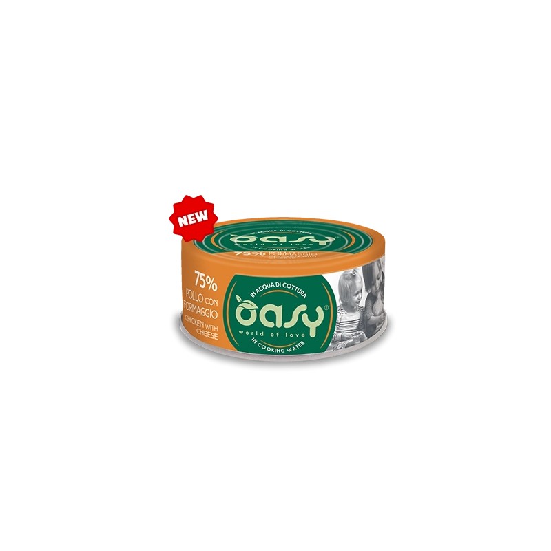 GATTO OASY MORE LOVE 70GR WATER POLLO FORMAGGIO